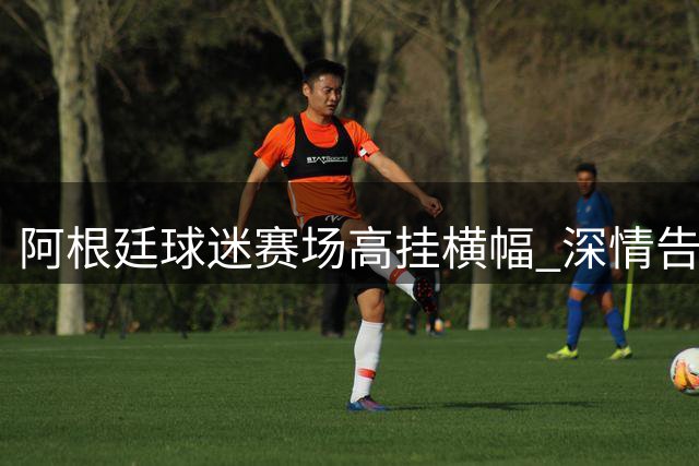 阿根廷球迷赛场高挂横幅 深情告白球王梅西国籍情怀